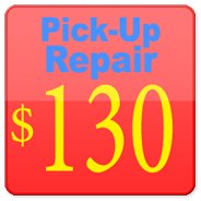 flat rate pick-up repair
